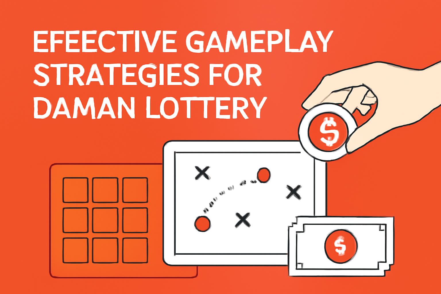 A visual representation of the Daman Lottery platform features.