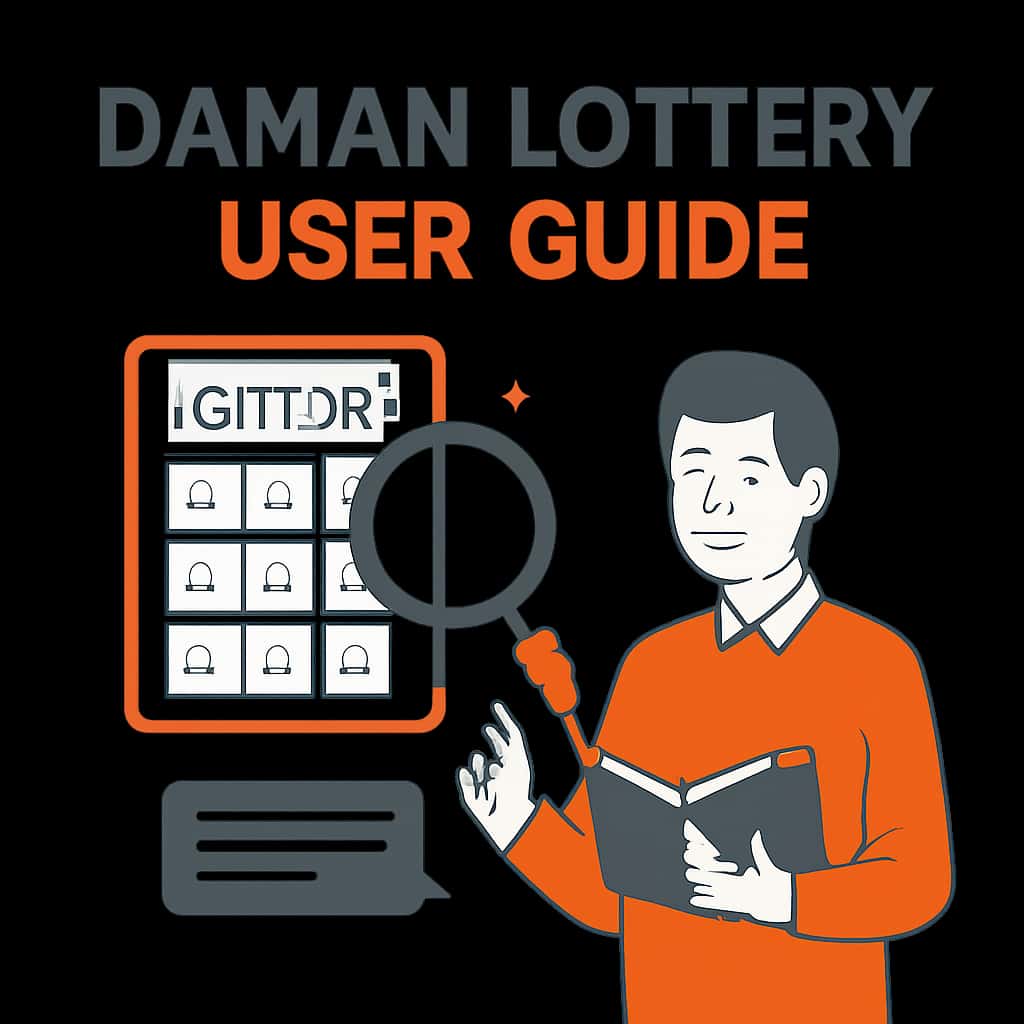 Illustration related to the Daman Lottery User Guide.