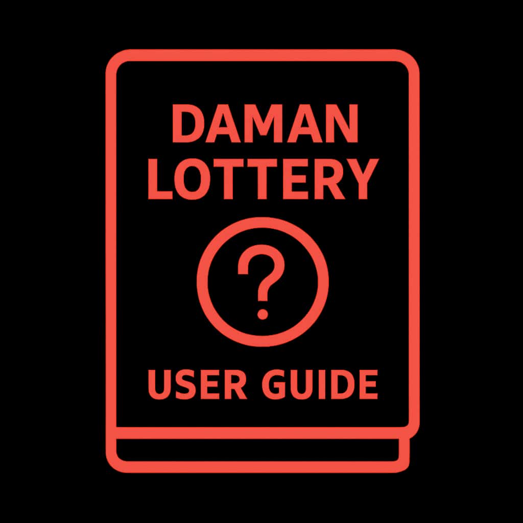 Badge representing the Daman Lottery User Guide.