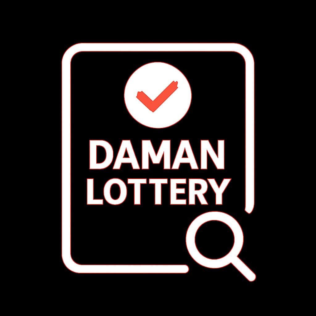 A badge icon symbolizing Daman Lottery account verification guidance.