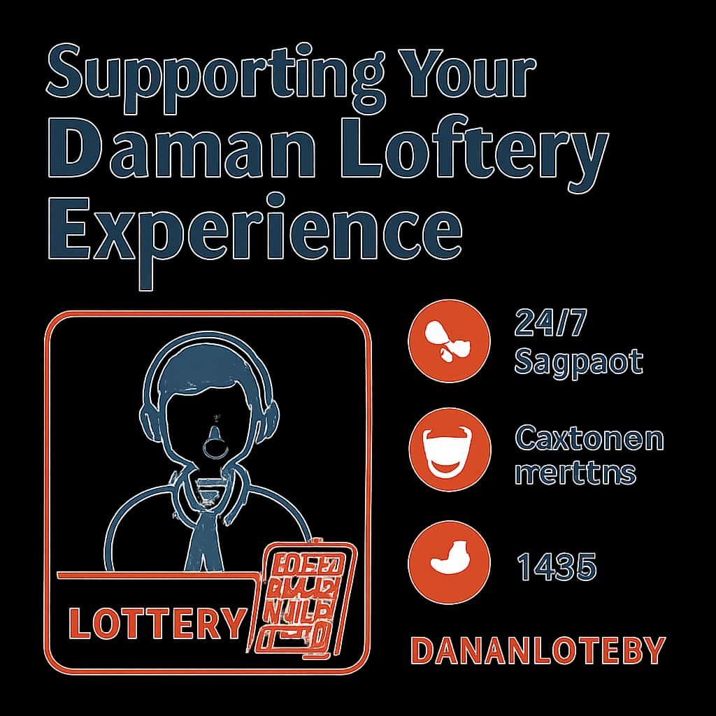 An educational diagram illustrating aspects of the Daman Lottery experience.